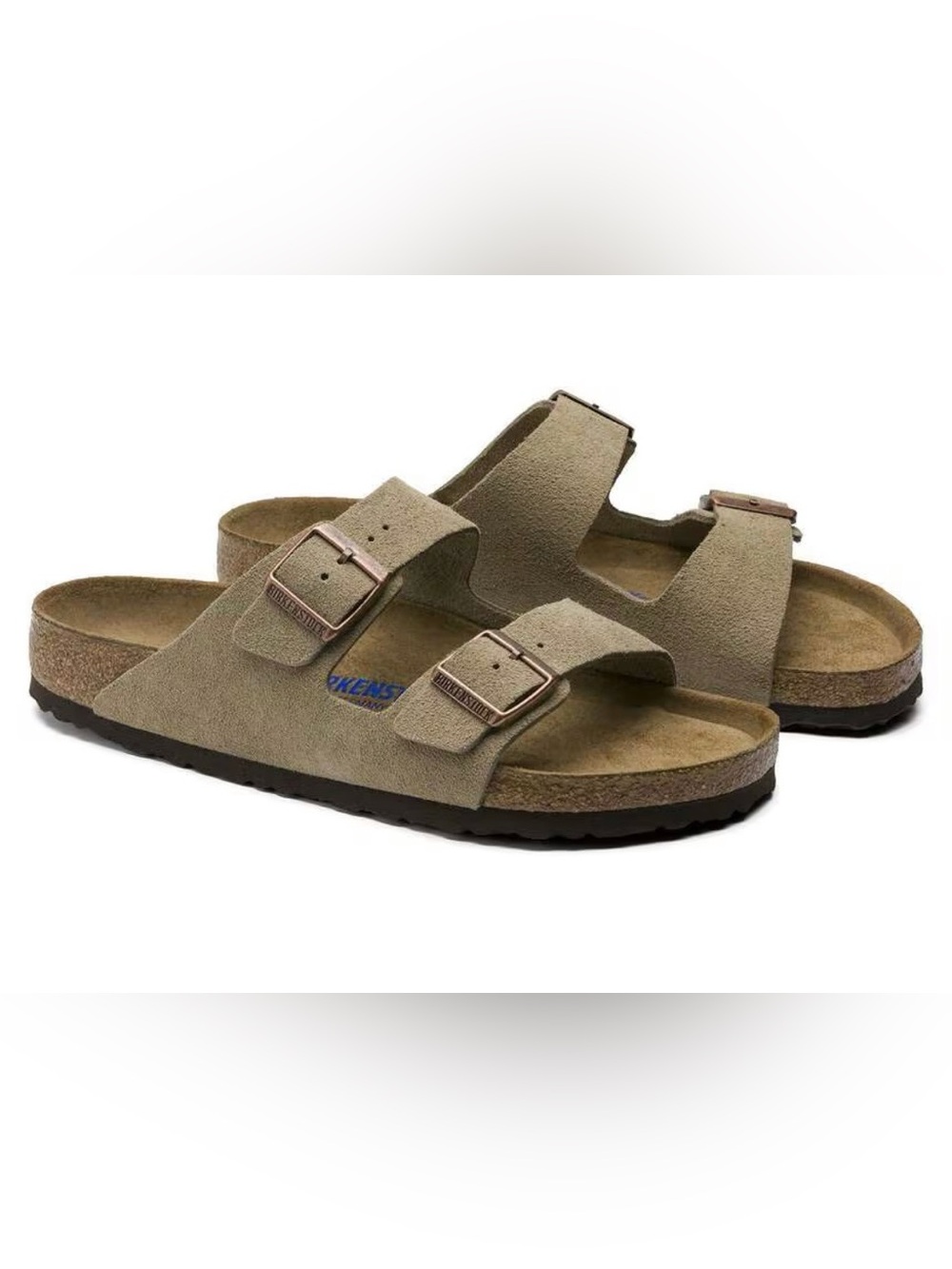 Birkenstock Arizona Soft Footbed Women’s Sandals in Taupe New Size 37